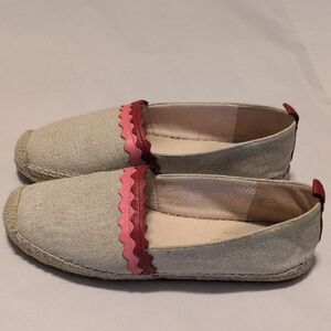 Kate Spade New York Greta Leather Wave Espadrille Flats Size 7